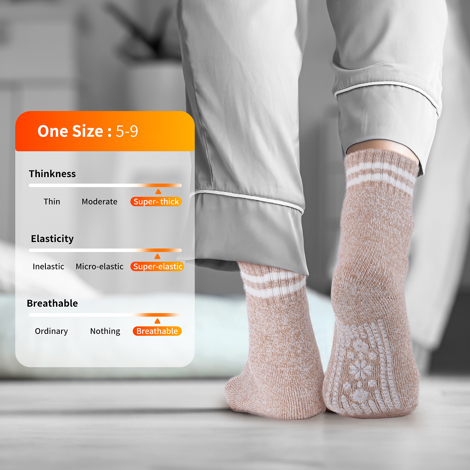 Women Slipper Socks Women Slipper Socks - 图片 4
