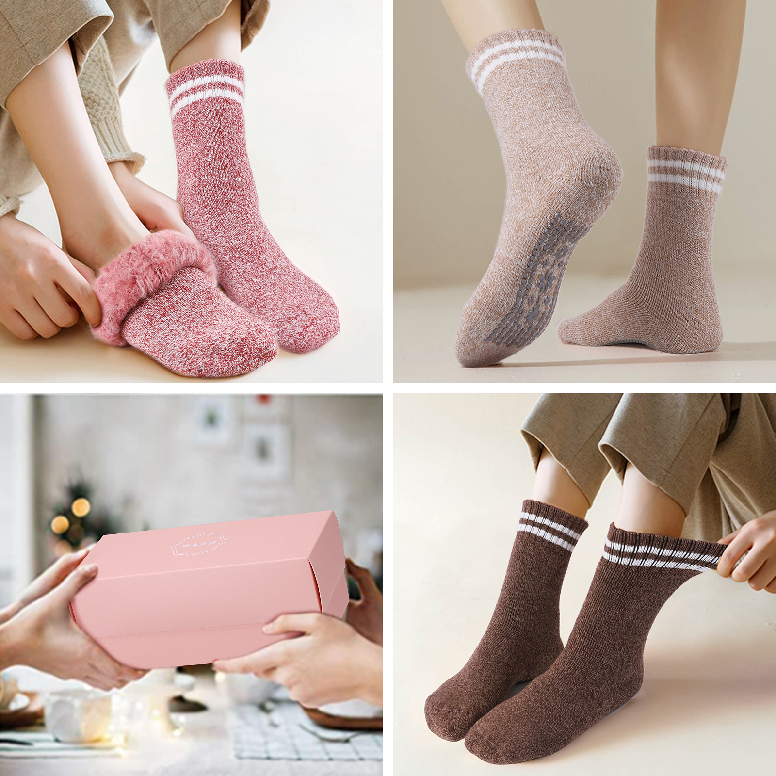 Women Slipper Socks urban chic ensemble